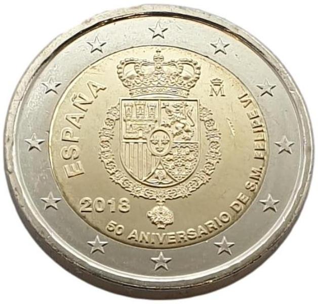 Espagne - 2 euros 2018 B, non circulé