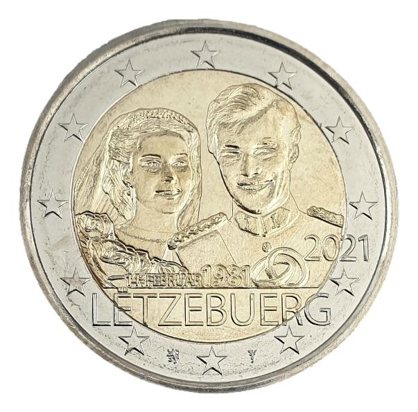Luxembourg - 2 euros 2021 C, non circulée