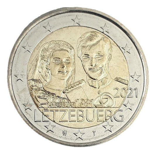 Luxembourg - 2 euros 2021 C, non circulée