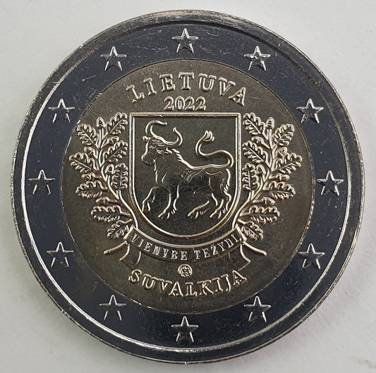 Lituanie - 2 euros 2022 B, non circulée