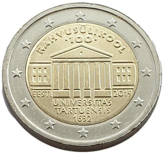 Estonie - 2 euros 2019 B, non circulée