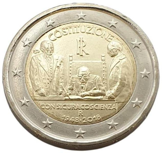 Italie - 2 euros 2018 A, non circulé