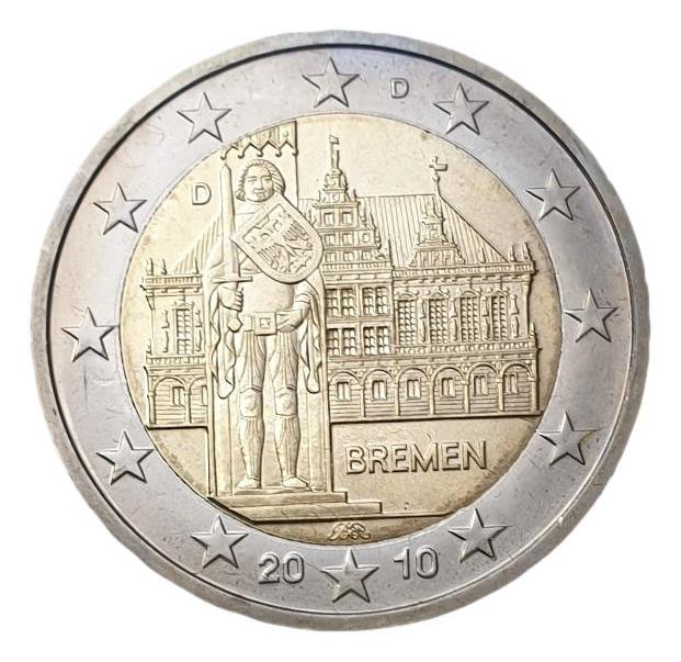 Allemagne - 2 euros 2010 D, non circulé