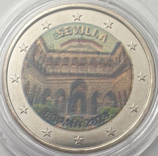 Espagne - 2 euros 2024, couleur, non circulée