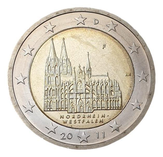 Allemagne - 2 euros 2011 F, non circulé