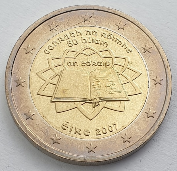 Irlande - 2 euros (50 ans du traité de Rome, 2007), non circulé