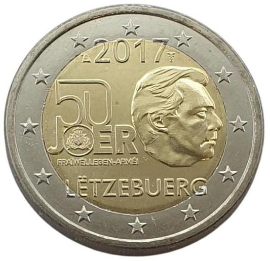 Luxembourg - 2 euros 2017 B, non circulé