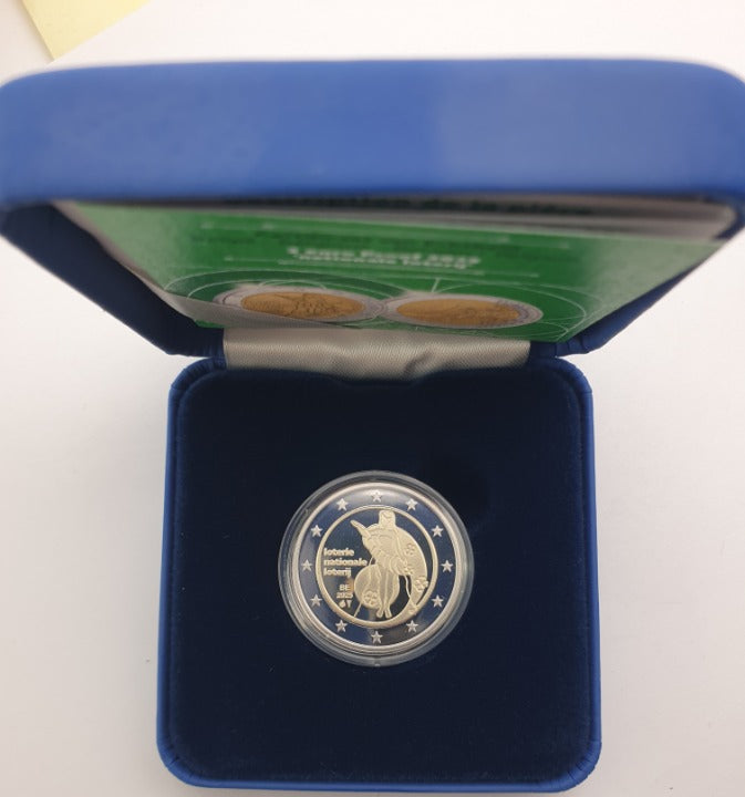 Belgique - 2 euros 2025, Loterie nationale, Preuve