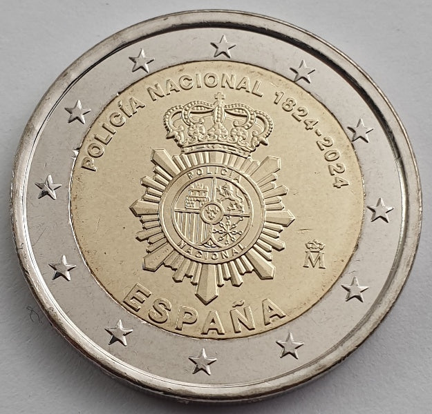 Espagne - 2 euros 2024 B, non circulé