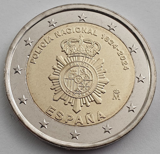Espagne - 2 euros 2024 B, non circulé