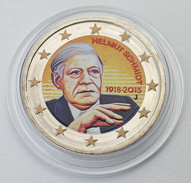 Allemagne - 2 euros 2015 J, couleur, non circulée