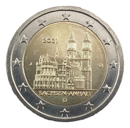 Allemagne - 2 euros 2021 J, non circulé
