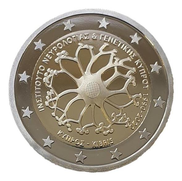 Chypre - 2 euros 2020, non circulée
