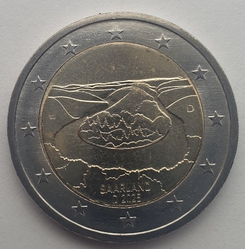 Allemagne - 2 Euro 2025 A, (D)