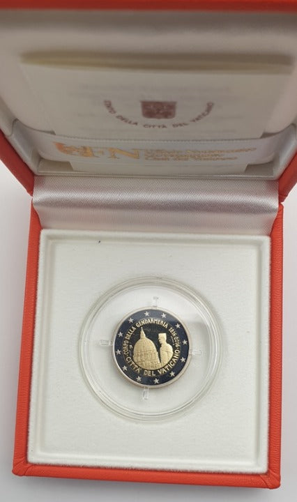 Vatican - 2 Euro 2016, 2e anniversaire de la Gendarmerie vaticane, ÉPREUVE
