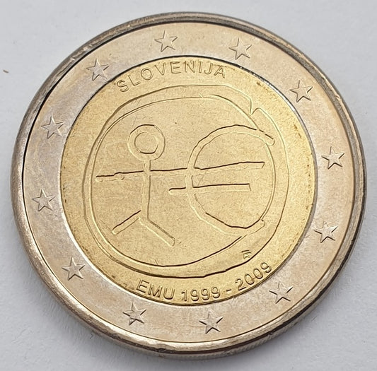 Slovénie - 2 euros (EMU 2009), non circulé
