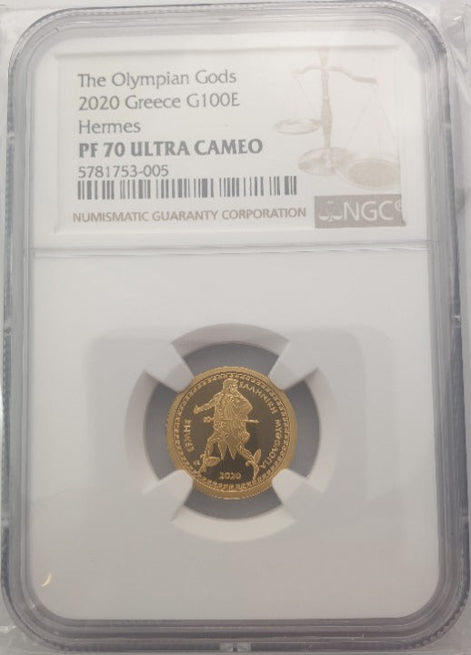 Grèce - 100 euros 2020 (PF 70 ULTRA CAMEO), Hermès
