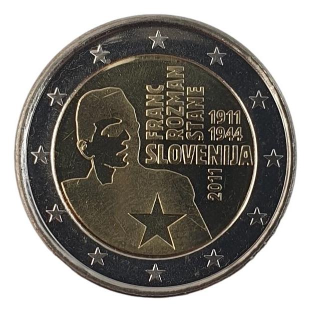 Slovénie - 2 euros 2011, non circulé