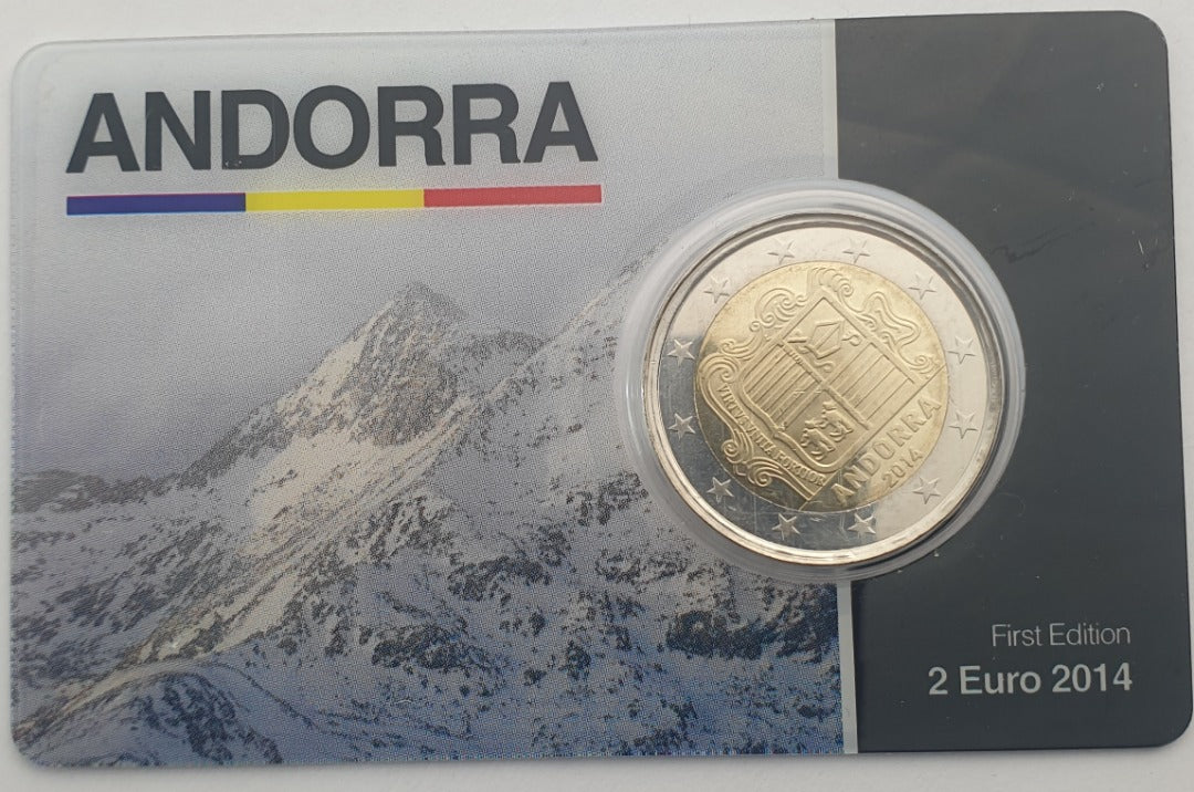 Andorre - 2 euros 2014 (carte à pièces)