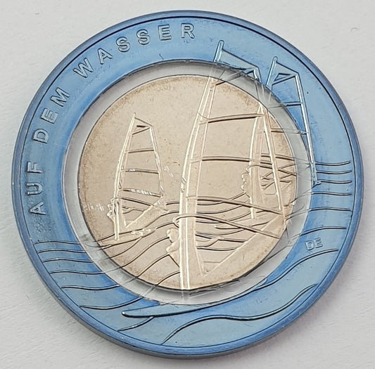Allemagne - 10 Euro 2021, Sur l'eau