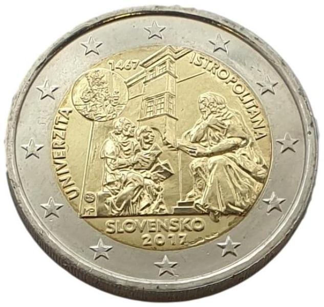 Slovaquie - 2 euros 2017, non circulé