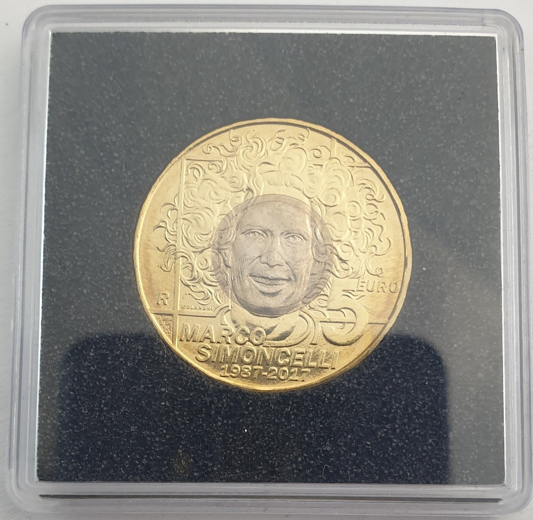 Saint-Marin - 5 Euro 2017, Marco Simoncelli