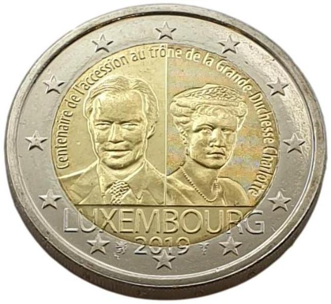 Luxembourg - 2 euros 2019 A, non circulé