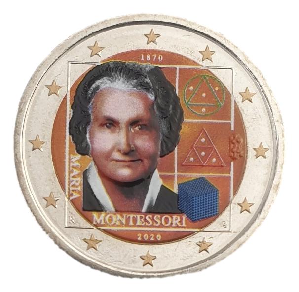 Italie - 2 euros 2020, couleur, non circulée