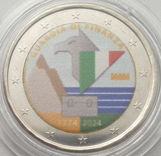 Italie - 2 euros 2024, couleur, non circulée