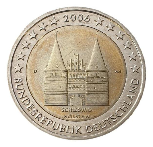 Allemagne - 2 euros 2006 D, non circulé