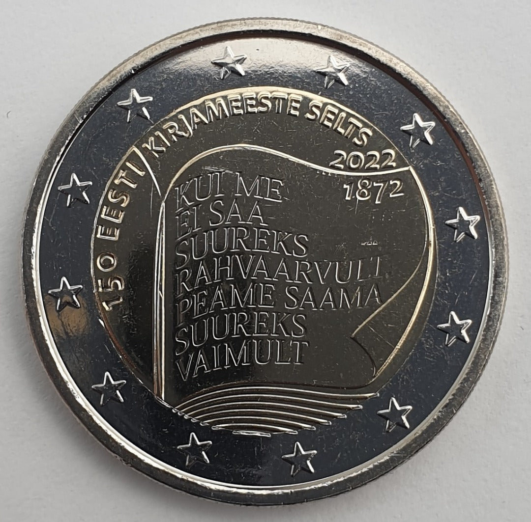 Estonie - 2 euros 2022 A, non circulée