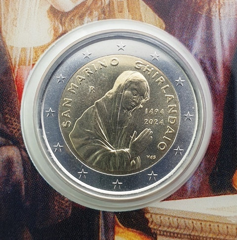 Saint-Marin - 2 Euro 2024, 530e anniversaire de la mort de Girlandeus