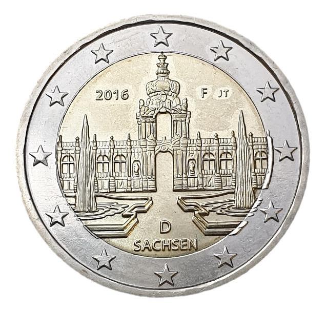 Allemagne - 2 euros 2016 F, non circulé