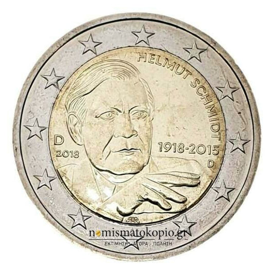 Allemagne - 2 euros 2018 B, (D), non circulé