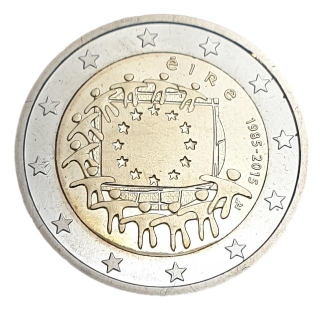Irlande - 2 euros (drapeau 2015), non circulé