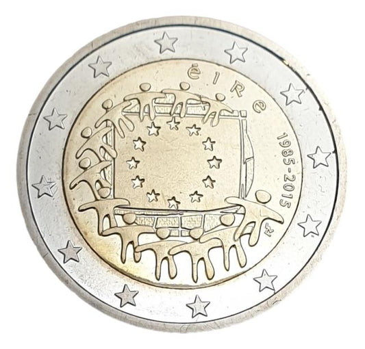 Irlande - 2 euros (drapeau 2015), non circulé
