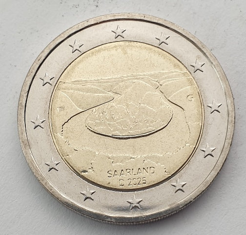 Allemagne - 2 Euro 2025 A, (G)
