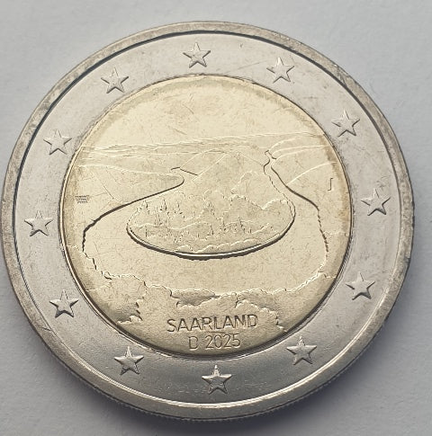 Allemagne - 2 Euro 2025 A, (J)