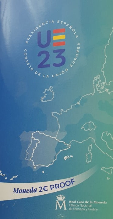 Espagne - 2 Euro 2023, Présidence espagnole de l'Union européenne en 2023, PREUVE
