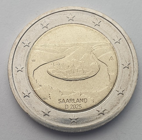 Allemagne - 2 Euro 2025 A, (A)