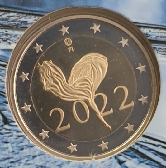 Finlande - 2 Euro 2022, 100 ans du Ballet national finlandais, PREUVE