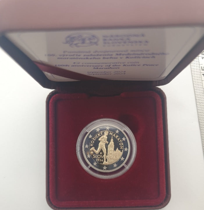 Slovaquie - 2 Euro 2024, Košice Peace Marathon, BE