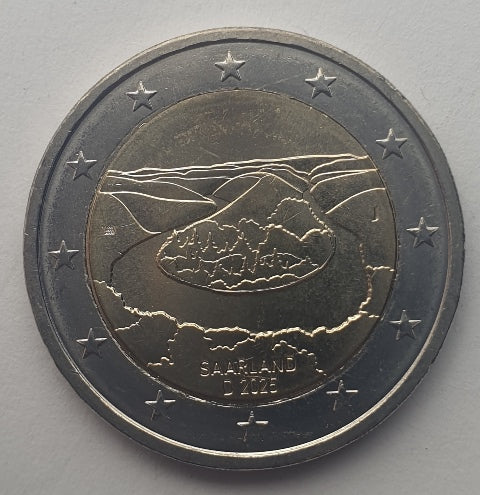 Allemagne - 2 Euro 2025 A, (J)