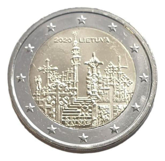 Lituanie - 2 euros 2020 B, non circulée