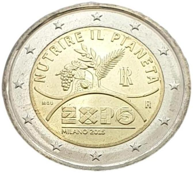 Italie - 2 euros 2015 A, non circulé