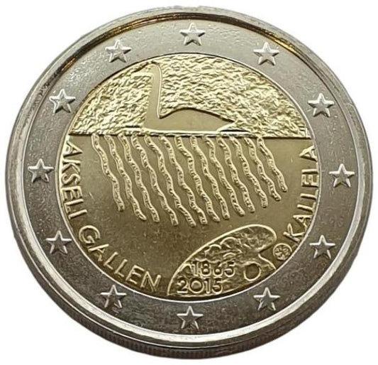 Finlande - 2 euros 2015 B, non circulé
