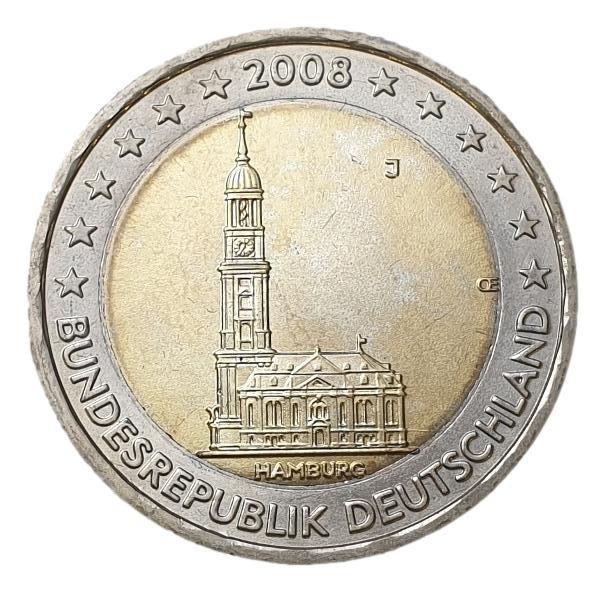 Allemagne - 2 euros 2008 J, non circulé