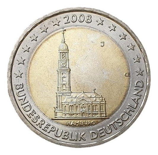 Allemagne - 2 euros 2008 J, non circulé