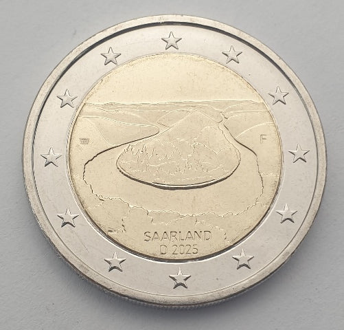Allemagne - 2 Euro 2025 A, (F)