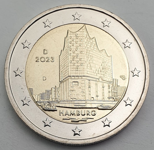 Allemagne - 2 euros 2023 A, (D), non circulé
